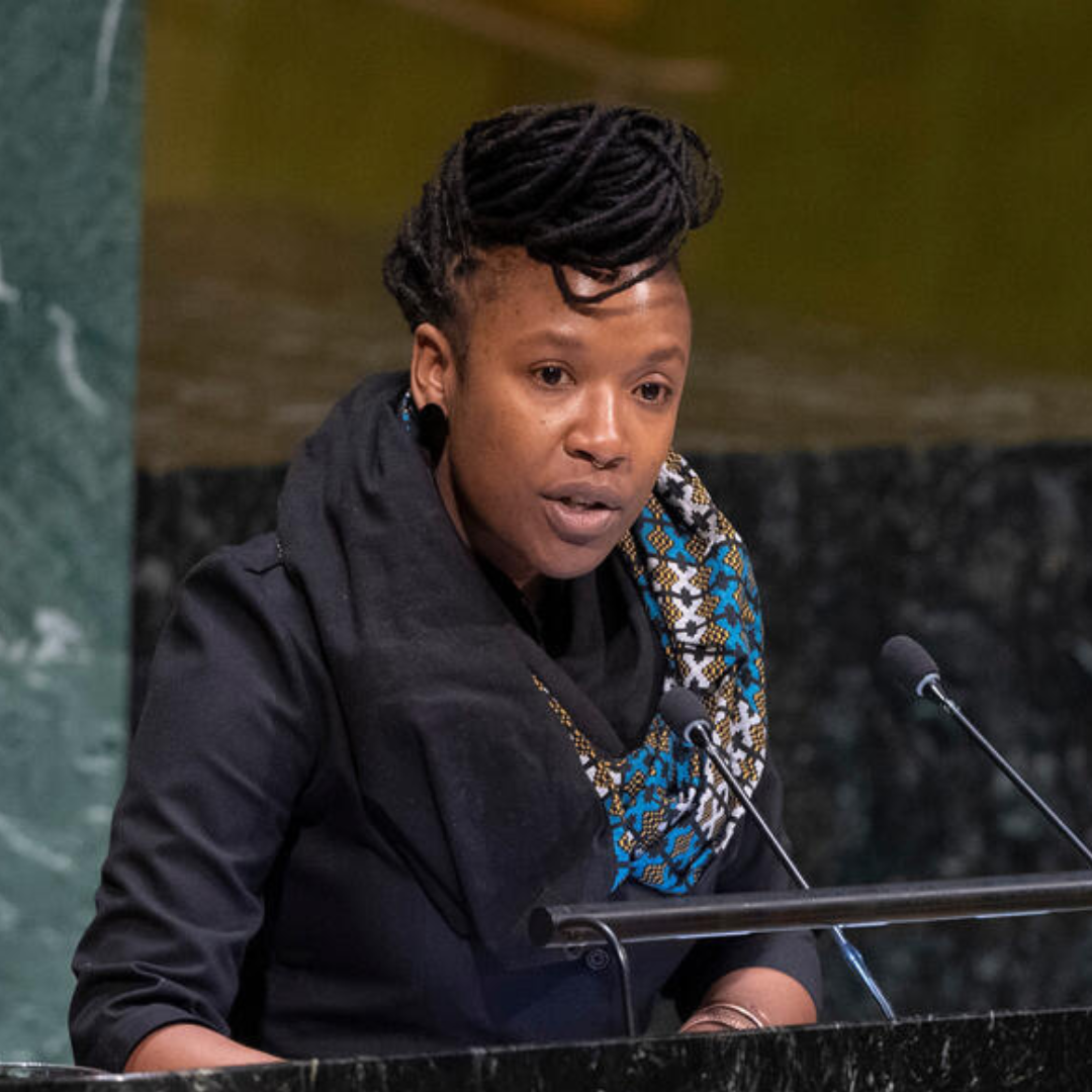 Professor E. Tendayi Achiume testifies before the House Judiciary Subcommittee on slavery reparations